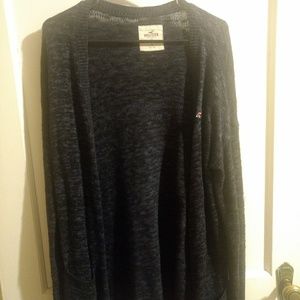 Navy Hollister Cardigan